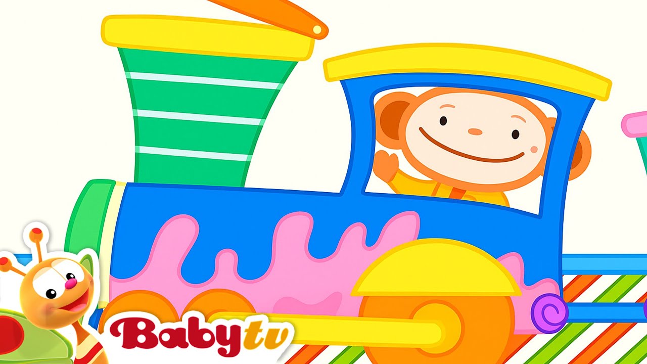 Oliver’s Train Ride | Learn Colors & Shapes 1 Hour Special