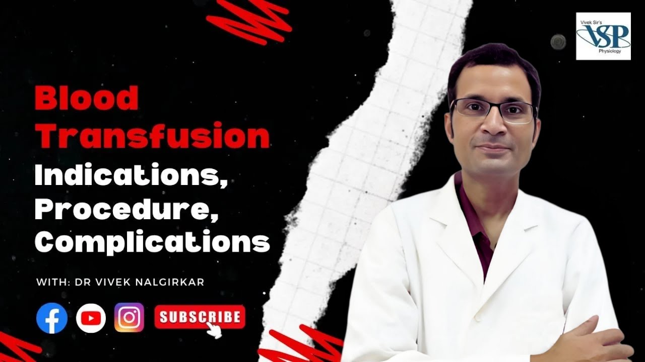 Blood transfusion - Indications, procedure, complications #education #medical #doctor #science
