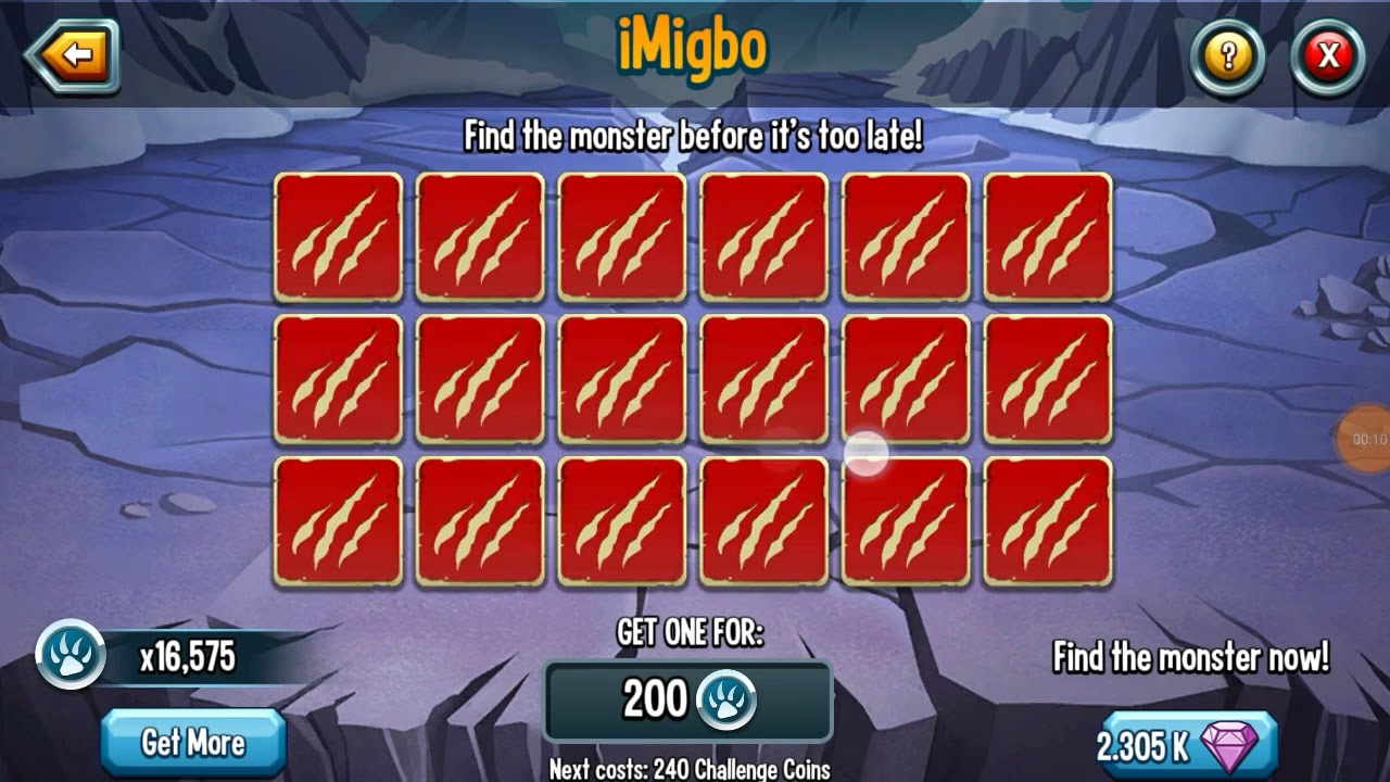 Monster legends 24 hour challenge, getting Imigbo