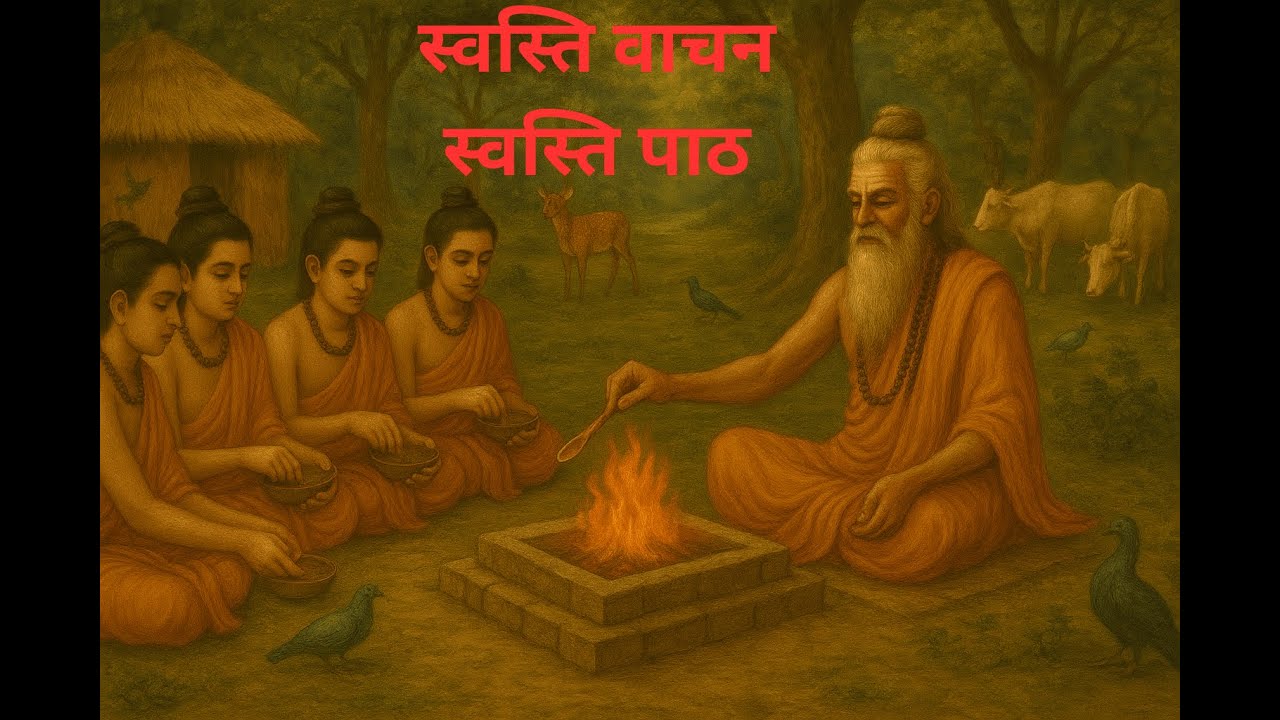 Swasti Vachan Mantra & Chanting | Start Your Day with Positivity |  Pure Vedic Energy for Your Home