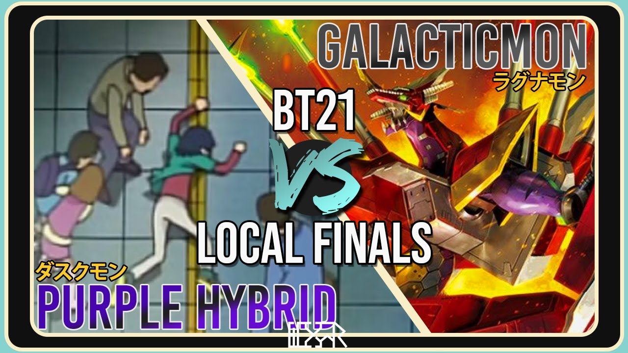 Purple Hybrid vs Galacticmon [Digimon TCG BT21 Local FINALS] Match Commentary
