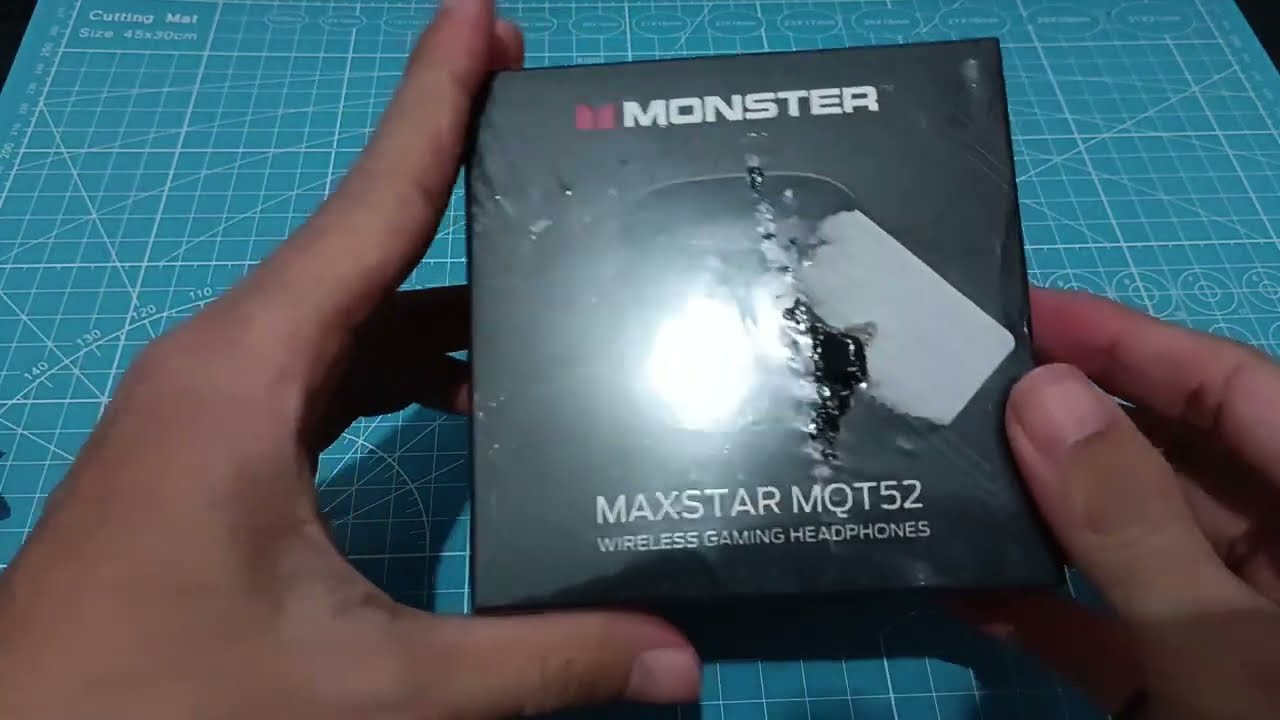 Unboxing Monster MQT52 TWS Earphone Bluetooth 5 4 Gaming