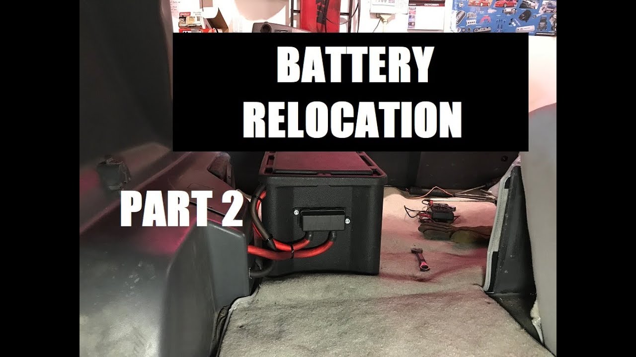 1986 Mustang GT Project - Battery Relocation - PART 2 of 2