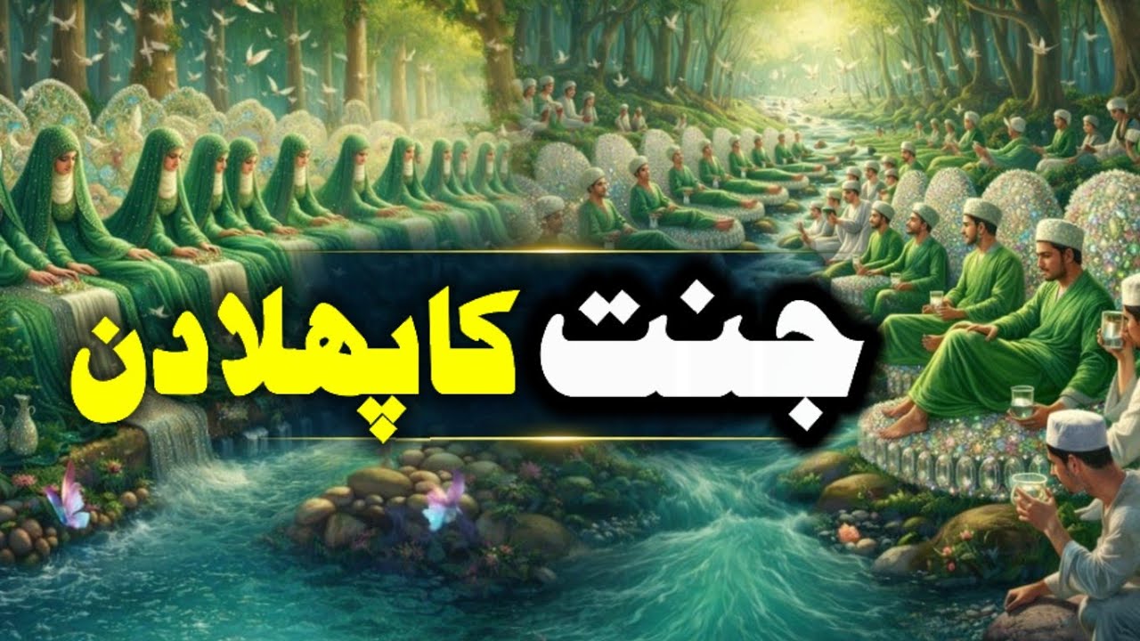“Jannat Ka Pehla Din | Akhirat Ki Sab Se Khubsurat Haqeeqat | Islamic Emotional Bayan”