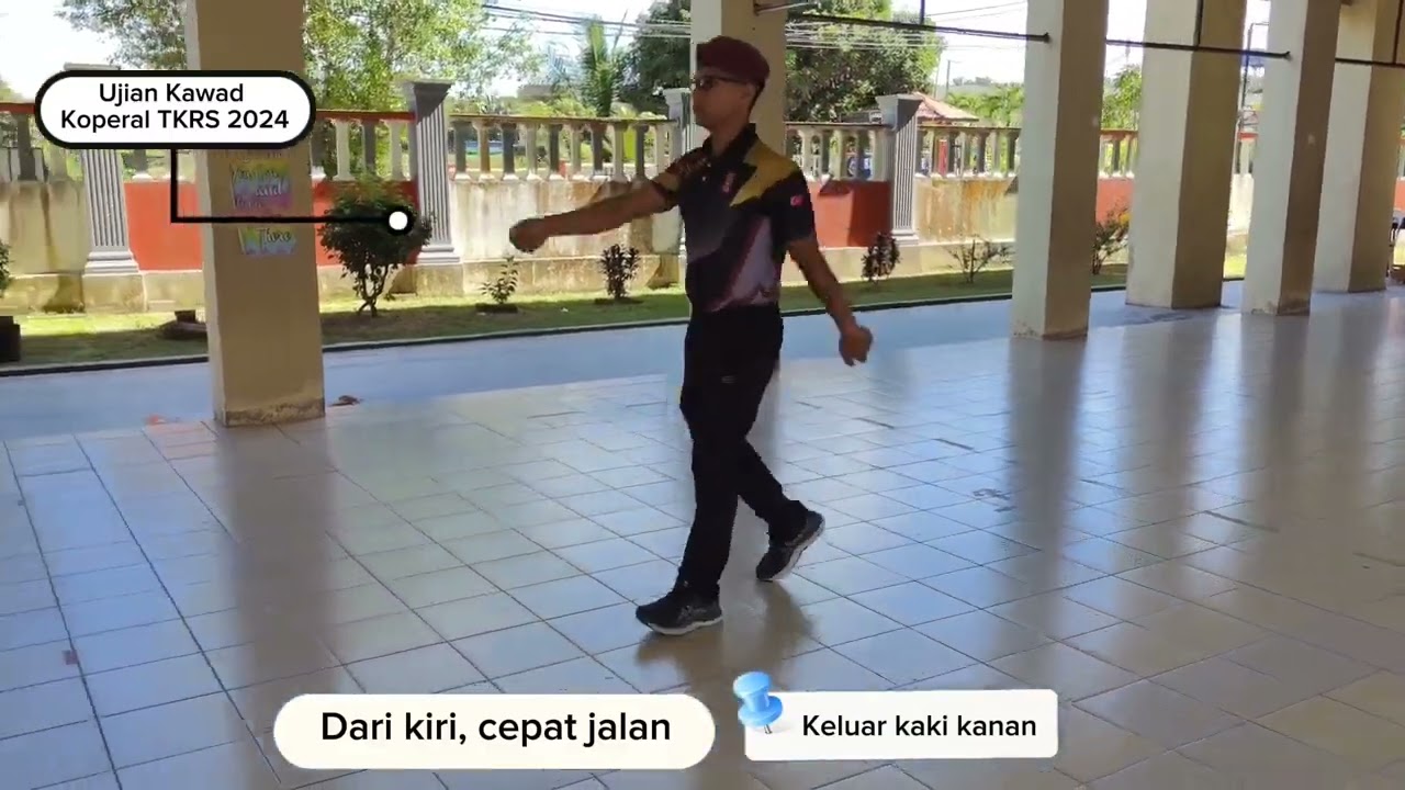 TUNJUK CARA UJIAN KAWAD KAKI KOPERAL TKRS 2024
