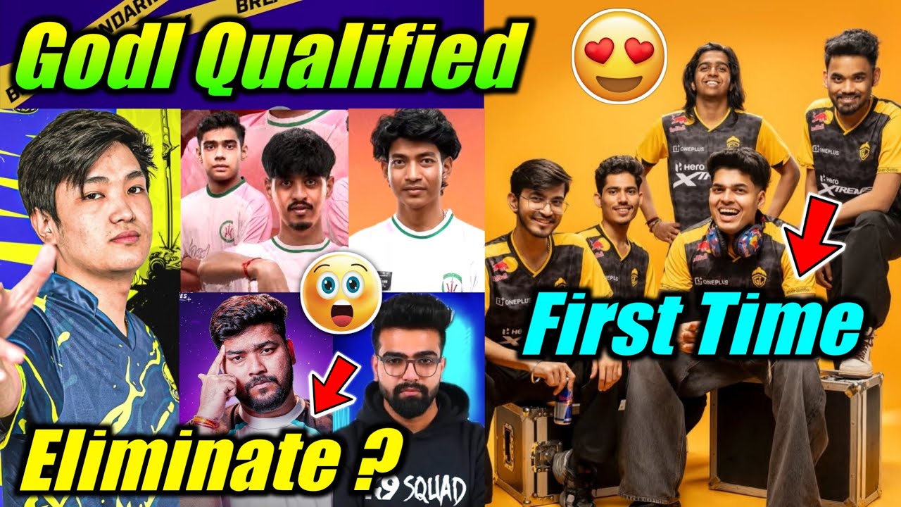 Godl Qualified for BGIS Lan 🥶 Group D Result 😮 Qualified & Eliminated Teams 