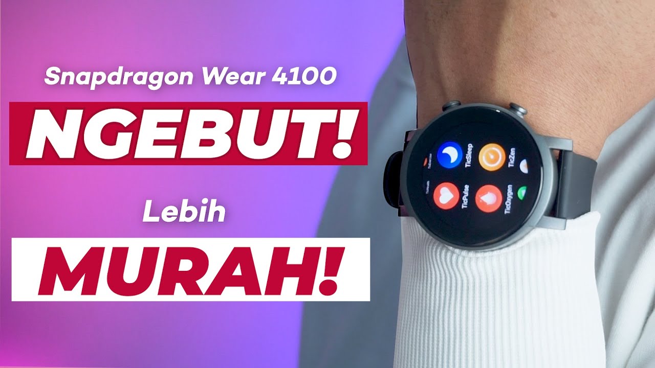 Review TicWatch E3: LEBIH NGEBUT & HEMAT BATERAI! Smartwatch Wear OS Dengan Snapdragon Wear 4100
