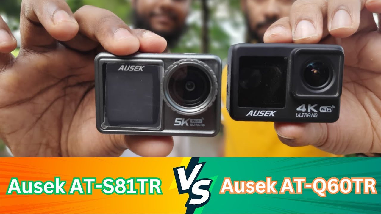 Ausek 5K Vs 4K || Action Camera || BikeMan Babor