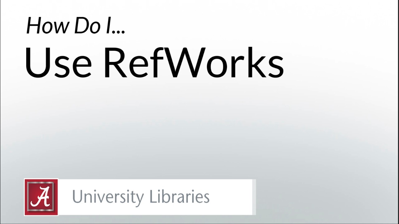 How to Use RefWorks (2026)