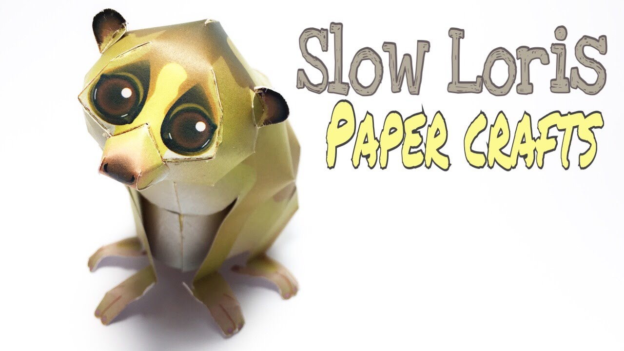 Медленный учебник Loris Paper Crafts!