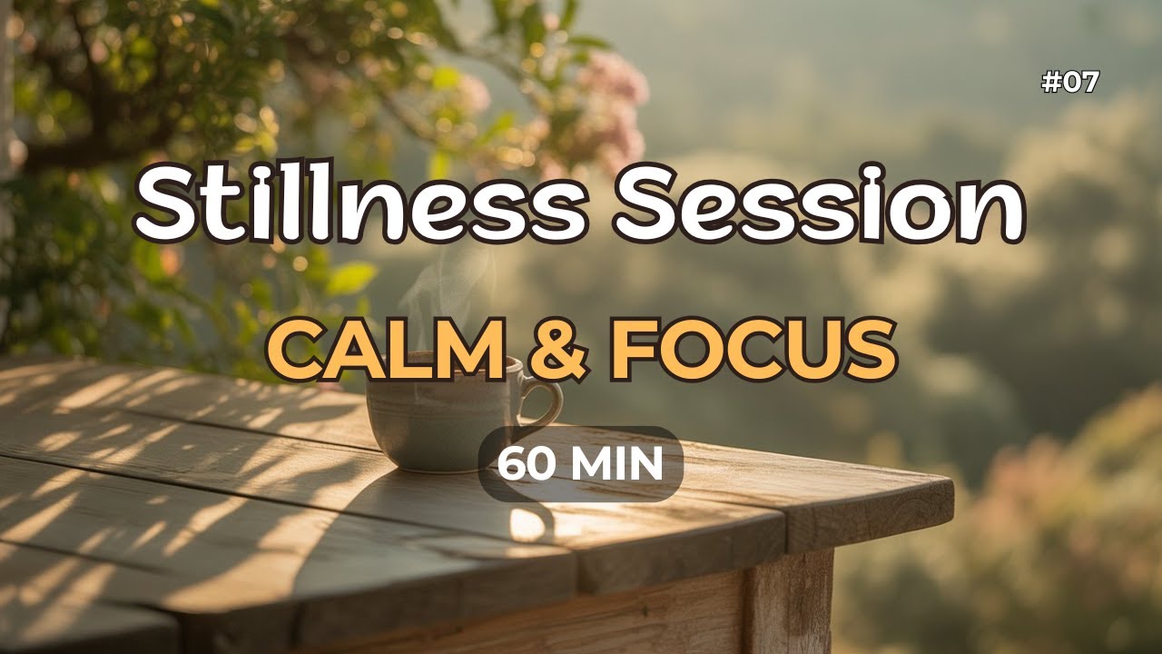 Stillness Session #07 – Calm & Focus – 60 Min