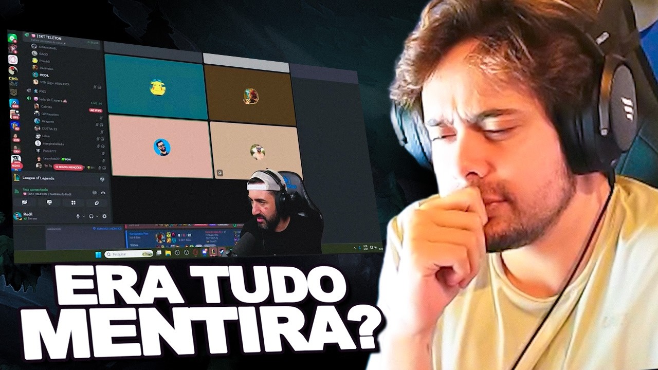 🚨 ERA TUDO MENTIRA? O GAGO FOI EM CALL COM O YODA E SE DESCULPOU