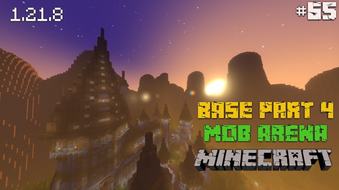 Minecraft Mob Arena - Base Part 4: Morning | Minigame Plugin | Ep.65