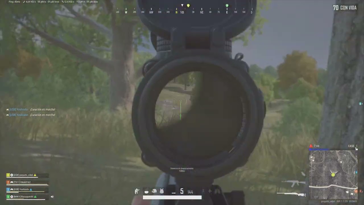 PUBG: BATTLEGROUNDS_tercer pollito de la tarde 💪💪