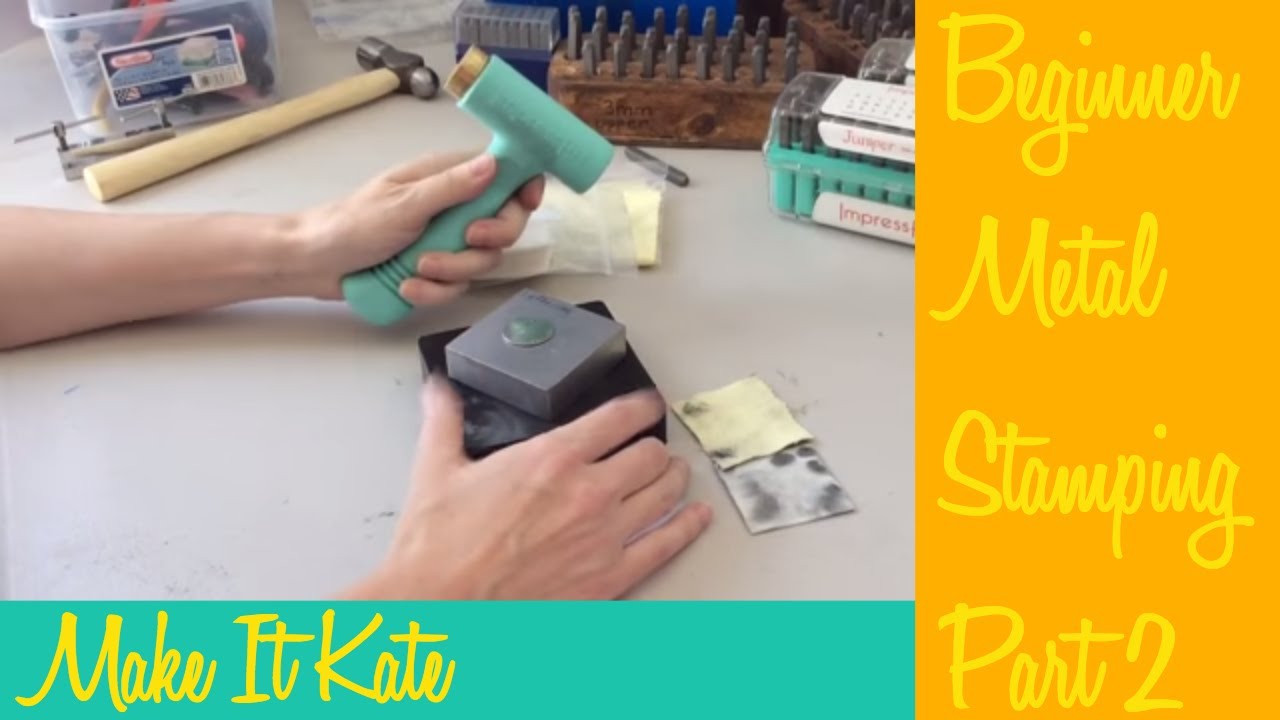 Beginner Metal Stamping Advice for Beginners (Pt 2: Tools/Polishing Products)