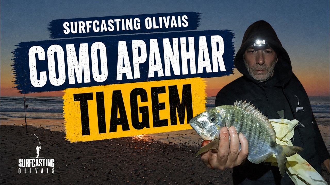 COMO APANHAR TIAGEM | Surfcasting Olivais