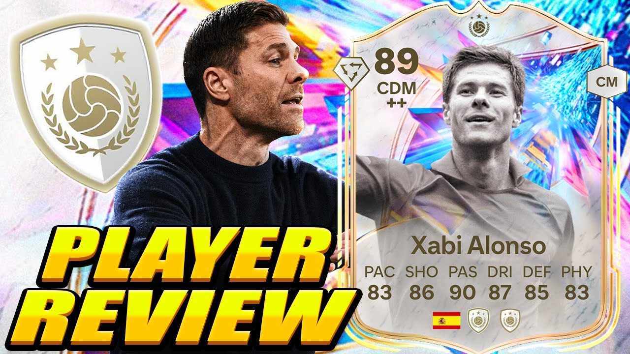 He CONTROLS THE GAME FROM DEEP… 🎯🔥 89 TOTY Icon Xabi Alonso Review! ICON SWAPS Xabi Alonso Review!