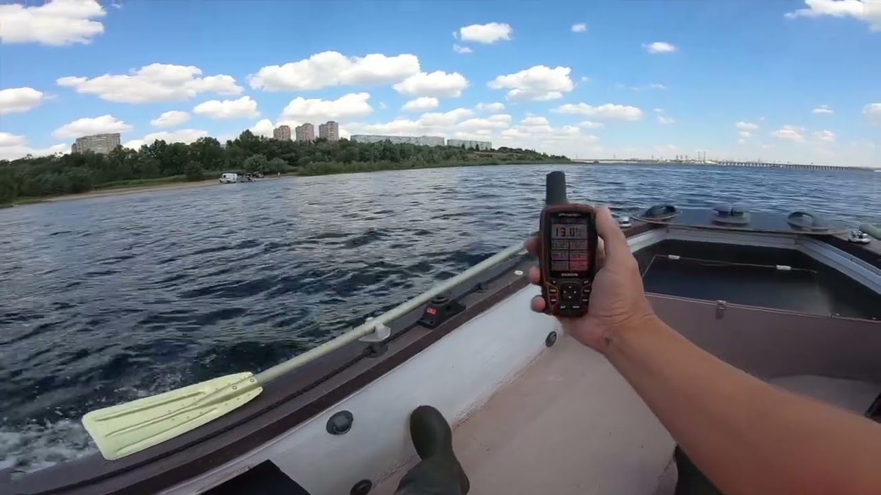 Испытания лодки №4 (из фанеры, пенопласта и стеклоткани)