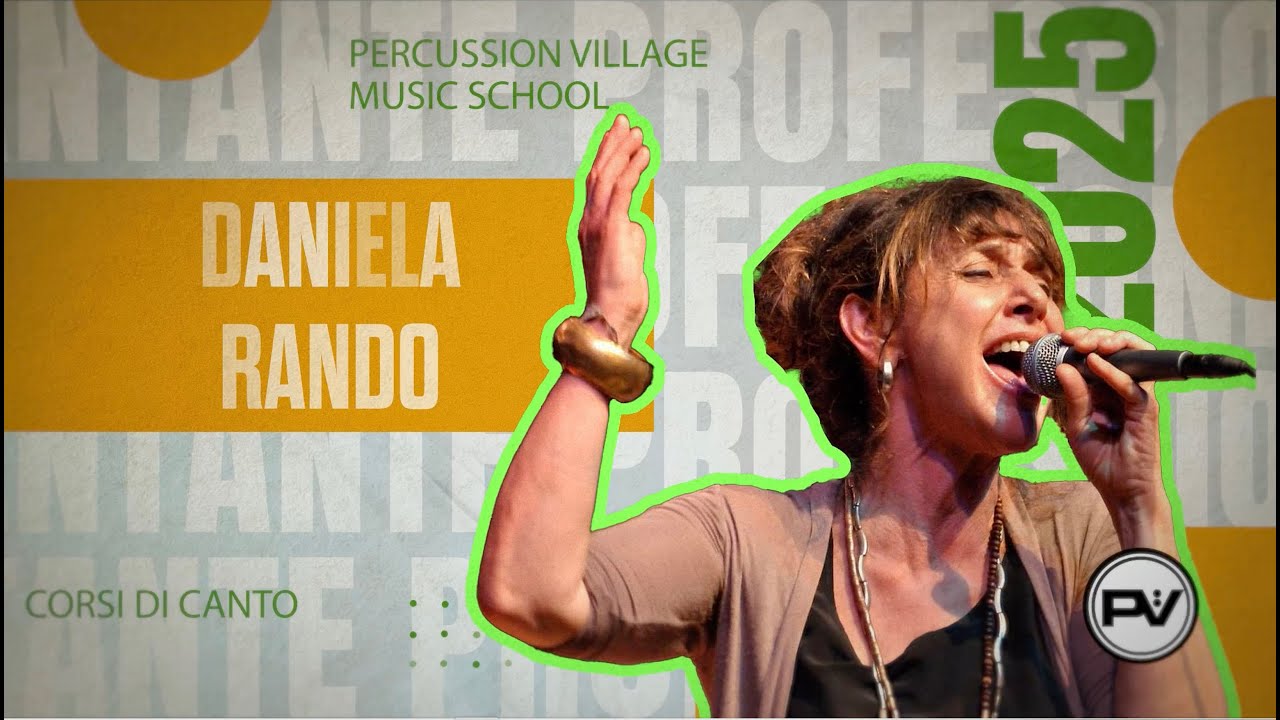 PERCUSSION VILLAGE TV | INSEGNANTI | DANIELA RANDO