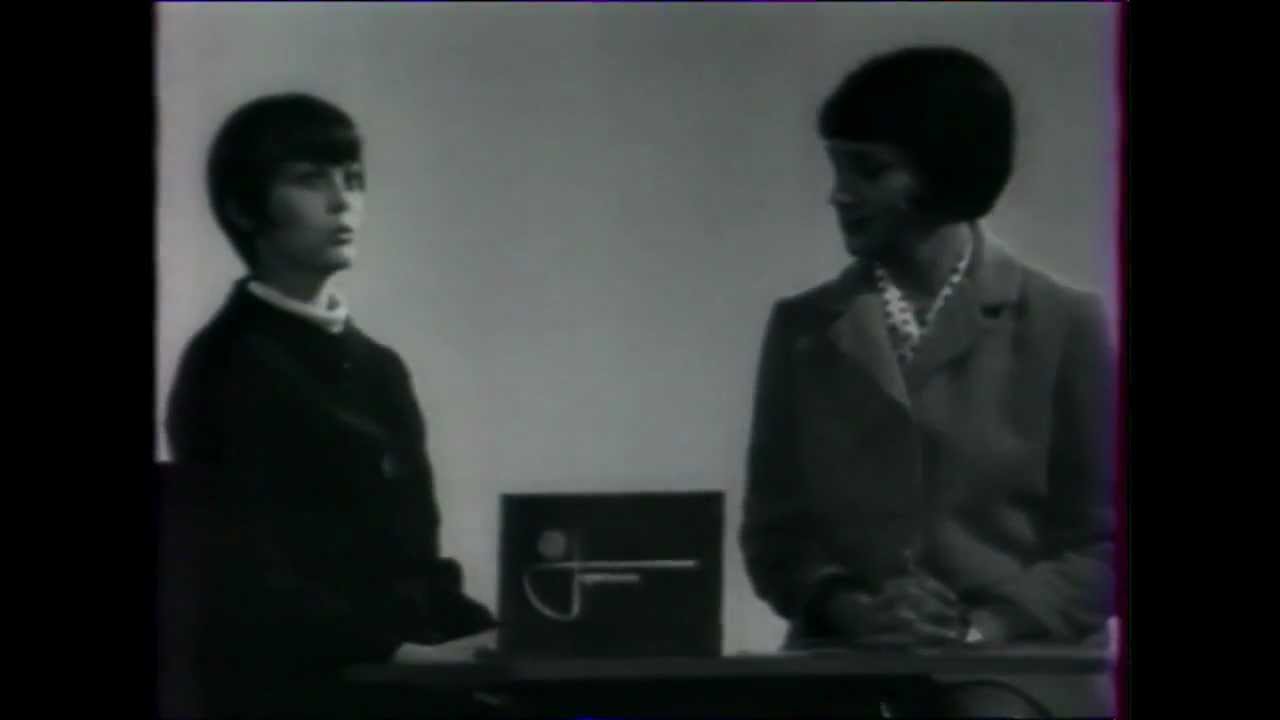 Mireille Mathieu on TV Leningrad (rare video) + on board of the 