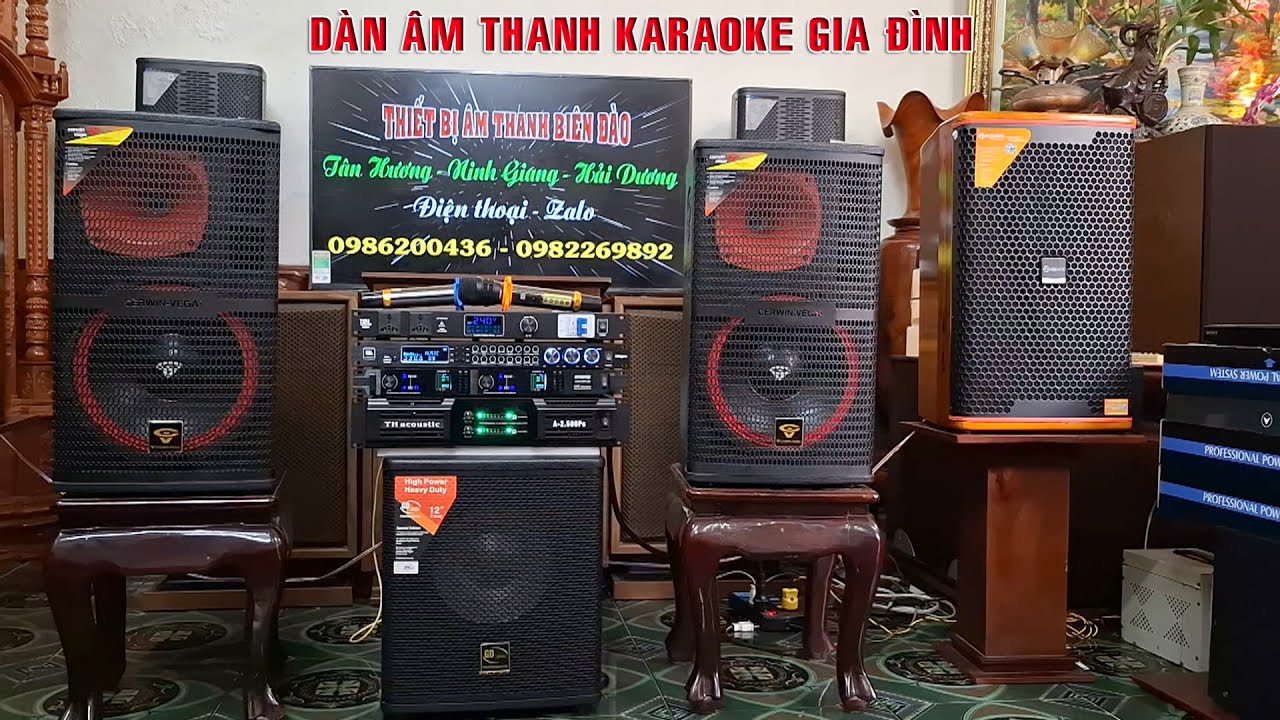 Lắp đặt, bảo hành dàn âm thanh KARAOKE gia đình. giá bình dân cuối năm. lh: 0982269892-0986200436./