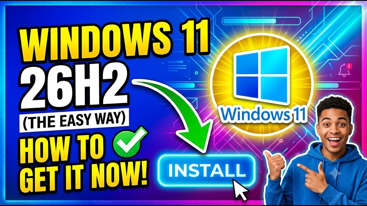 How to Upgrade to Windows 11 26H2 (The Easy Way)