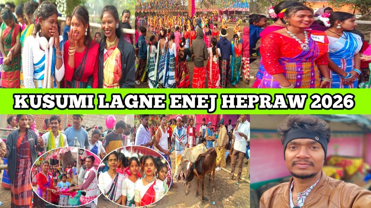 KUSUMI LAGNE ENEJ HEPRAW 2026 || KUSUMI BLOCK || NEW SANTALI VIDEO 2026
