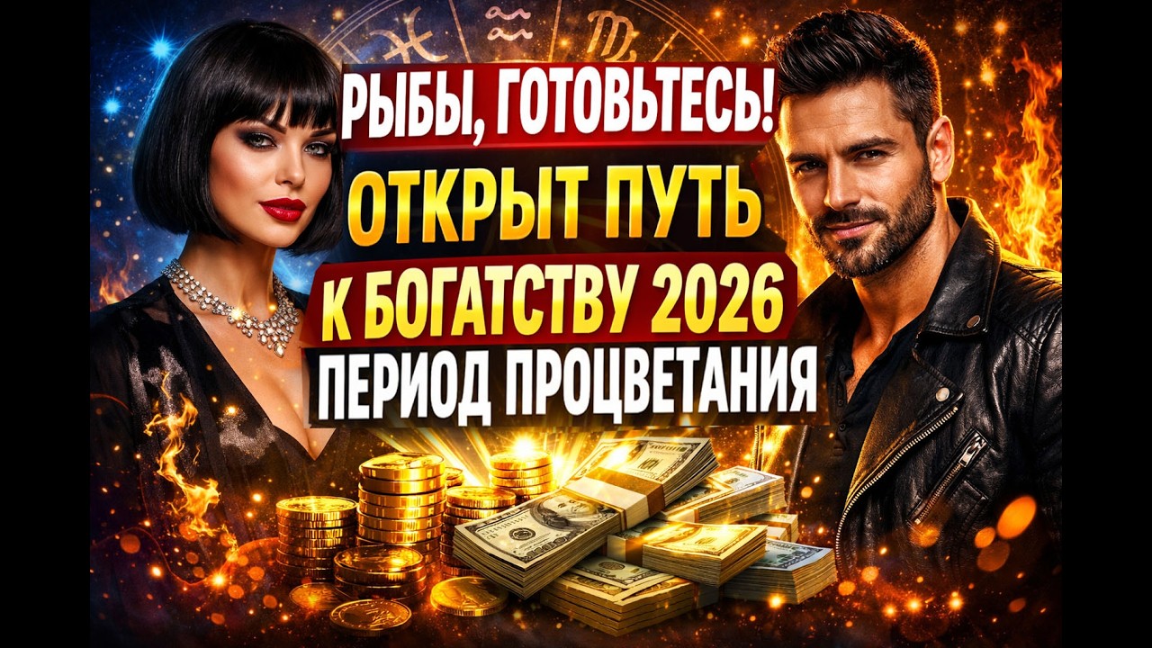 Рыбы ВЫ АХНЕТЕ❗СБЫВАЕТСЯ жизнь ВАШЕЙ МЕЧТЫ❗Запускается поток Денег Удачи  Любви❗