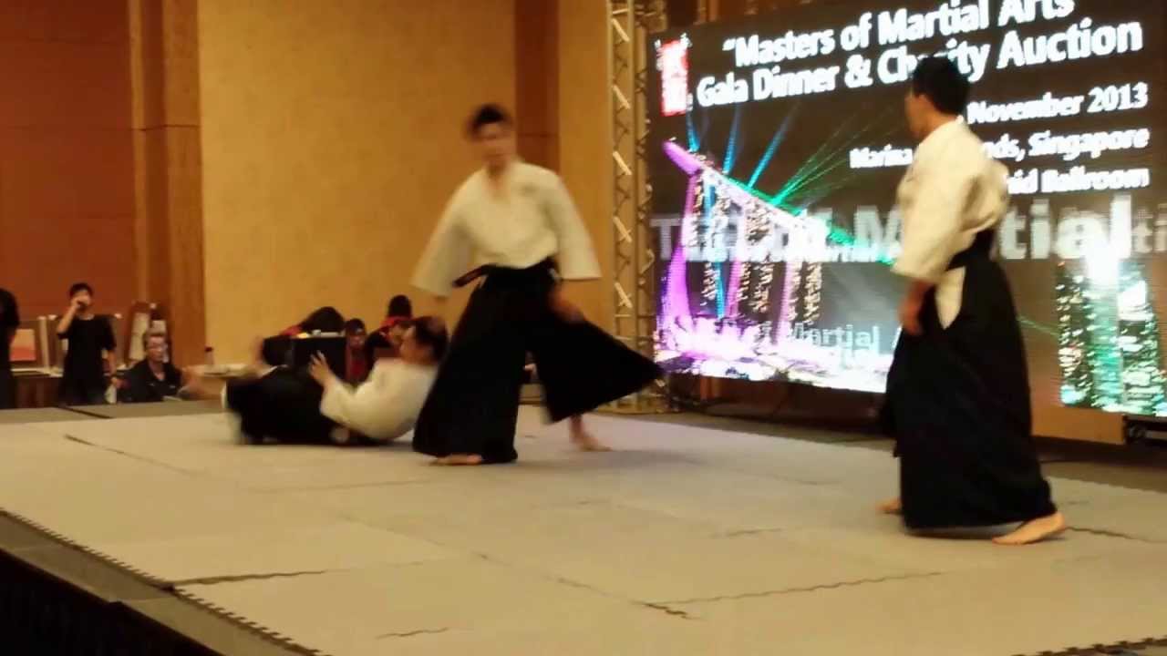 Aikido Shinju-Kai Demo @ Marina Bay Sands 2013