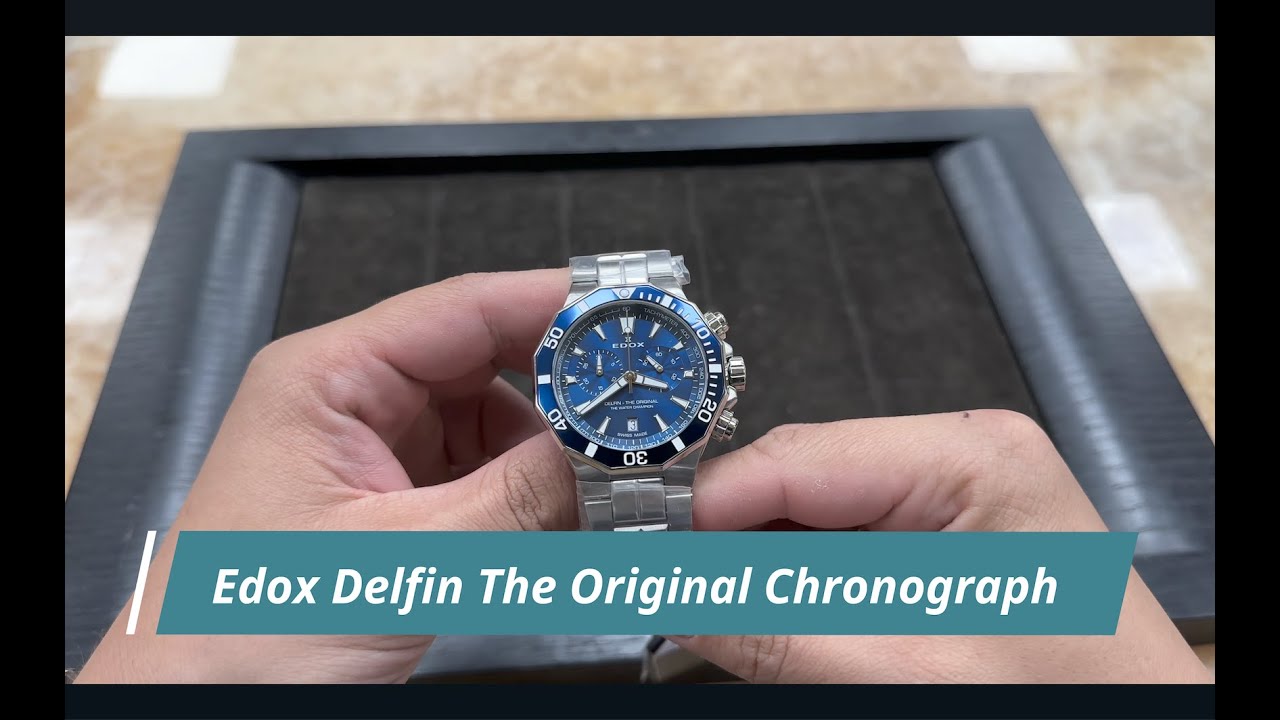 Edox Delfin The Original Chronograph 0112 3BUM BUIN