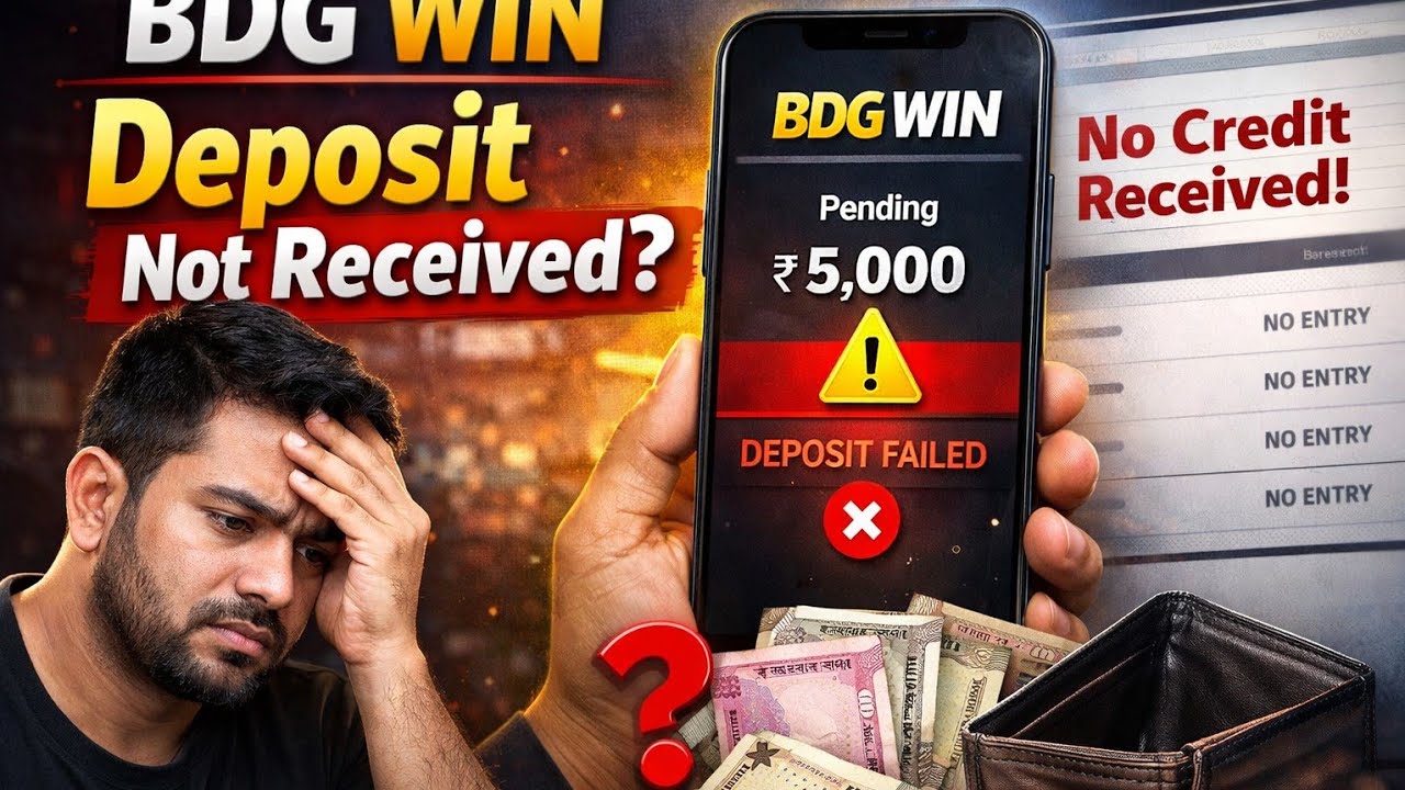 Bdg Win Deposit Not Received || What to do if your money gets stuck in the game? || #bdgwinregist...