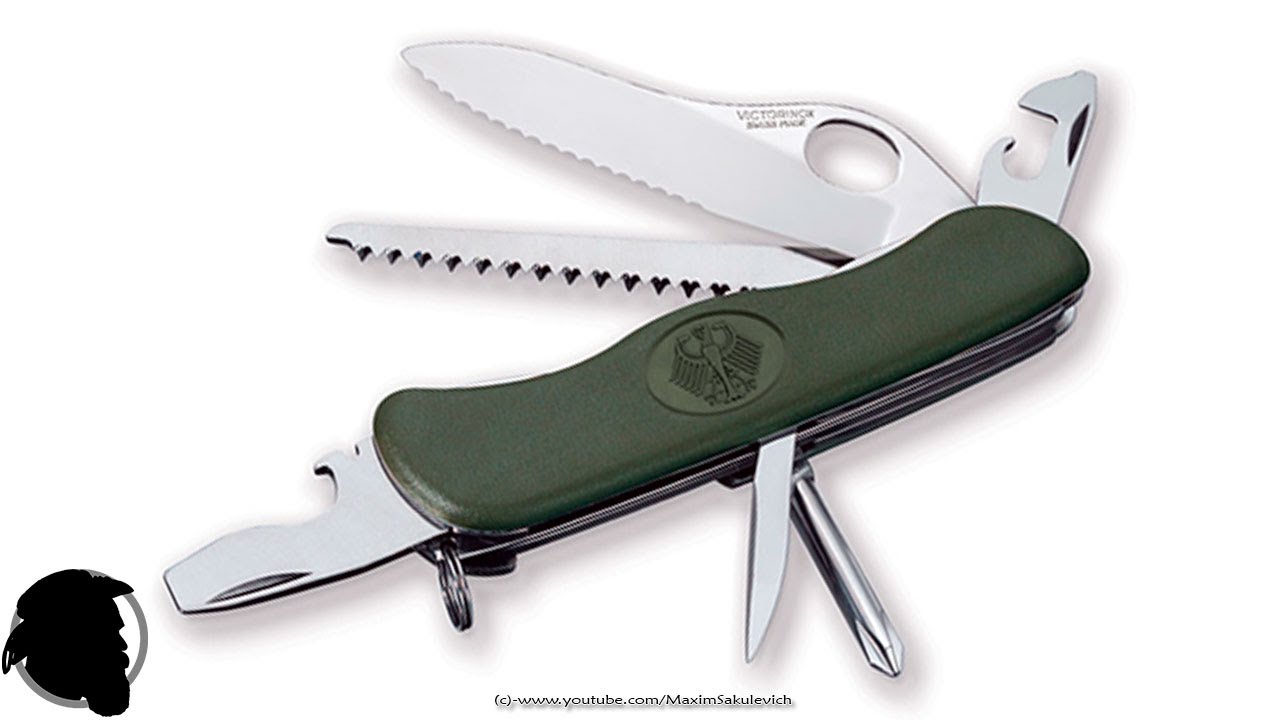 Полный Обзор Ножа Victorinox Military OneHand 0.8461.MW4DE (2-е издание)