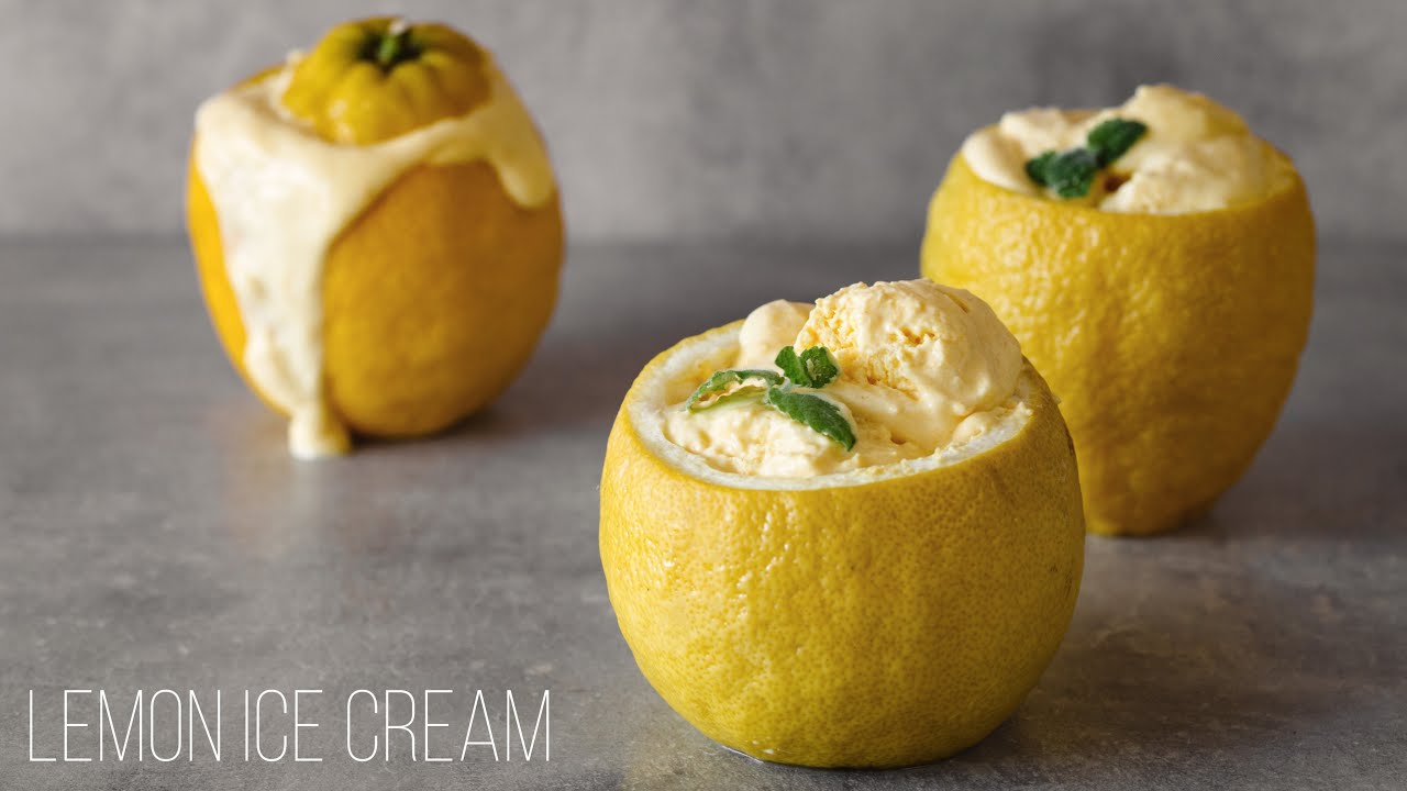 Lemon Ice Cream | Low Carb | Keto Diet