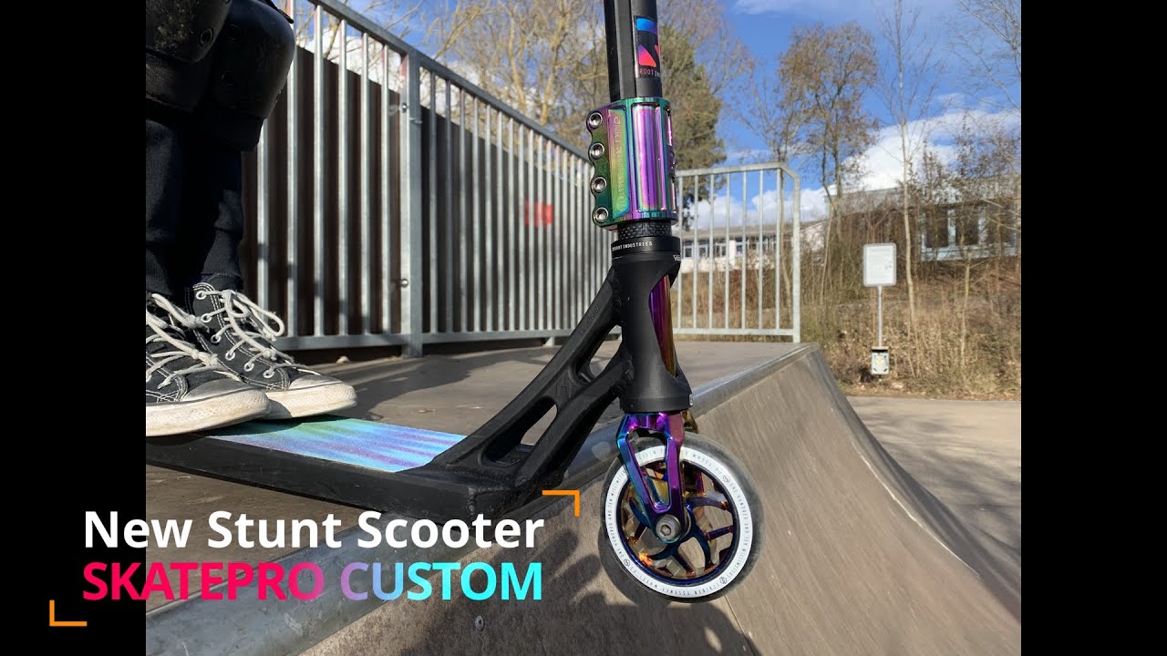 My New Custom Build Stunt Scooter | Skatepro | Ethic Vulcain Boxed Scooter