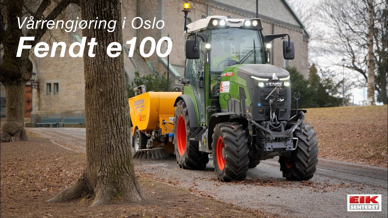 Fendt e100 Vario: Stillegående kraft i møte med byen