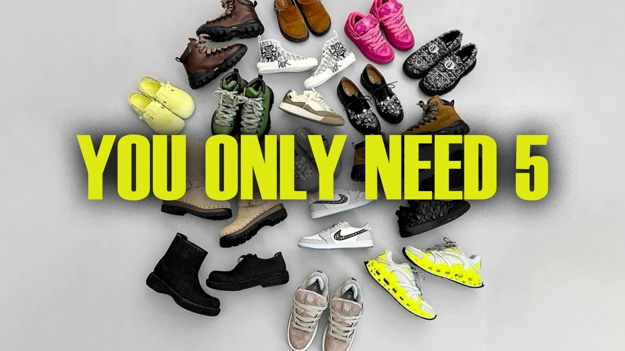 The Only 5 Shoes You Actually Need