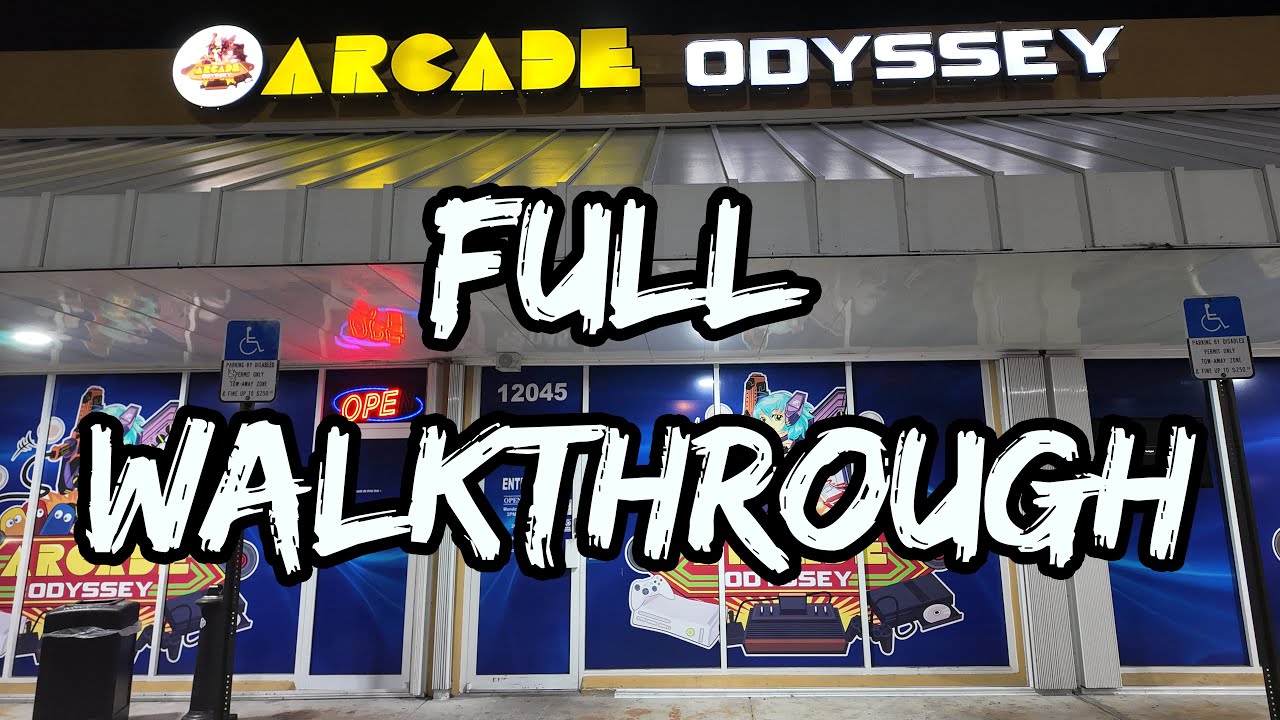 Arcade Odyssey 2024 - 4k Full Walkthrough (Miami, FL)