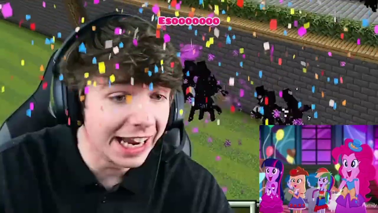 Las Mane 7 y las dazzlings reaccionan a Mr beast  peleas de mobs fuertes 