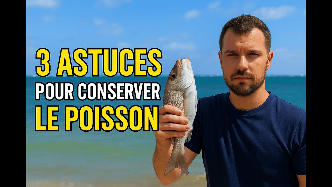 3 astuces pour conserver le poisson p&ecirc;ch&eacute; sans glaci&egrave;re 🐟🧊