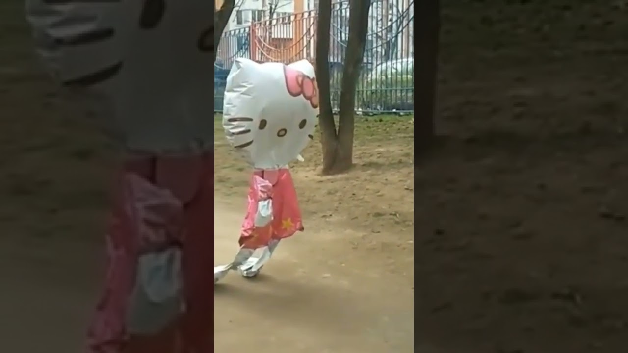 Stan Twitter: Hello Kitty balloon wandering around deflated