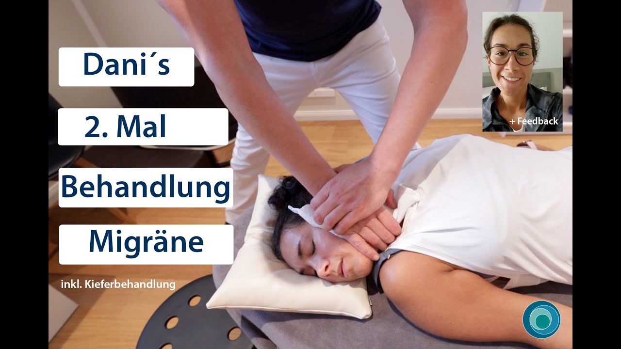 Chiropraktik | Dani´s 2. Mal - Behandlung Migräne | mit Dani | deutsch | #57