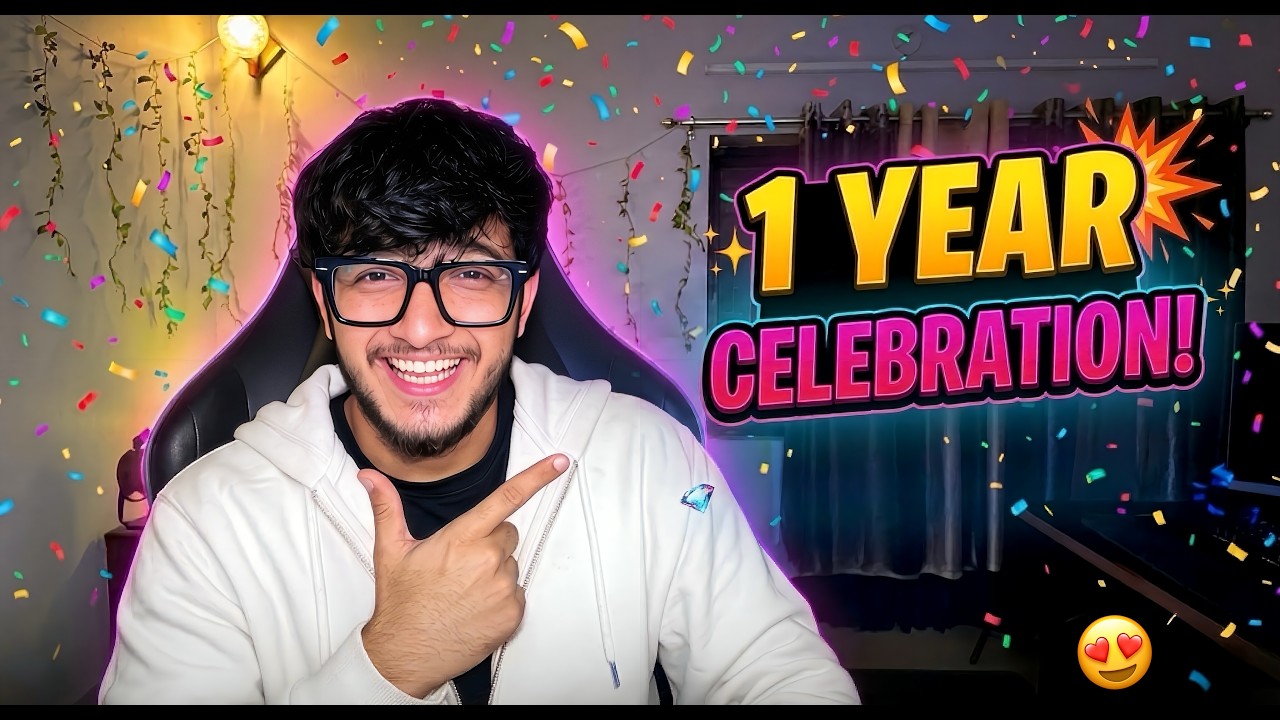 🔴One Year Complete with your Love and Support | DAY 365 OMEGLE LIVE | UnfilteredByPratham