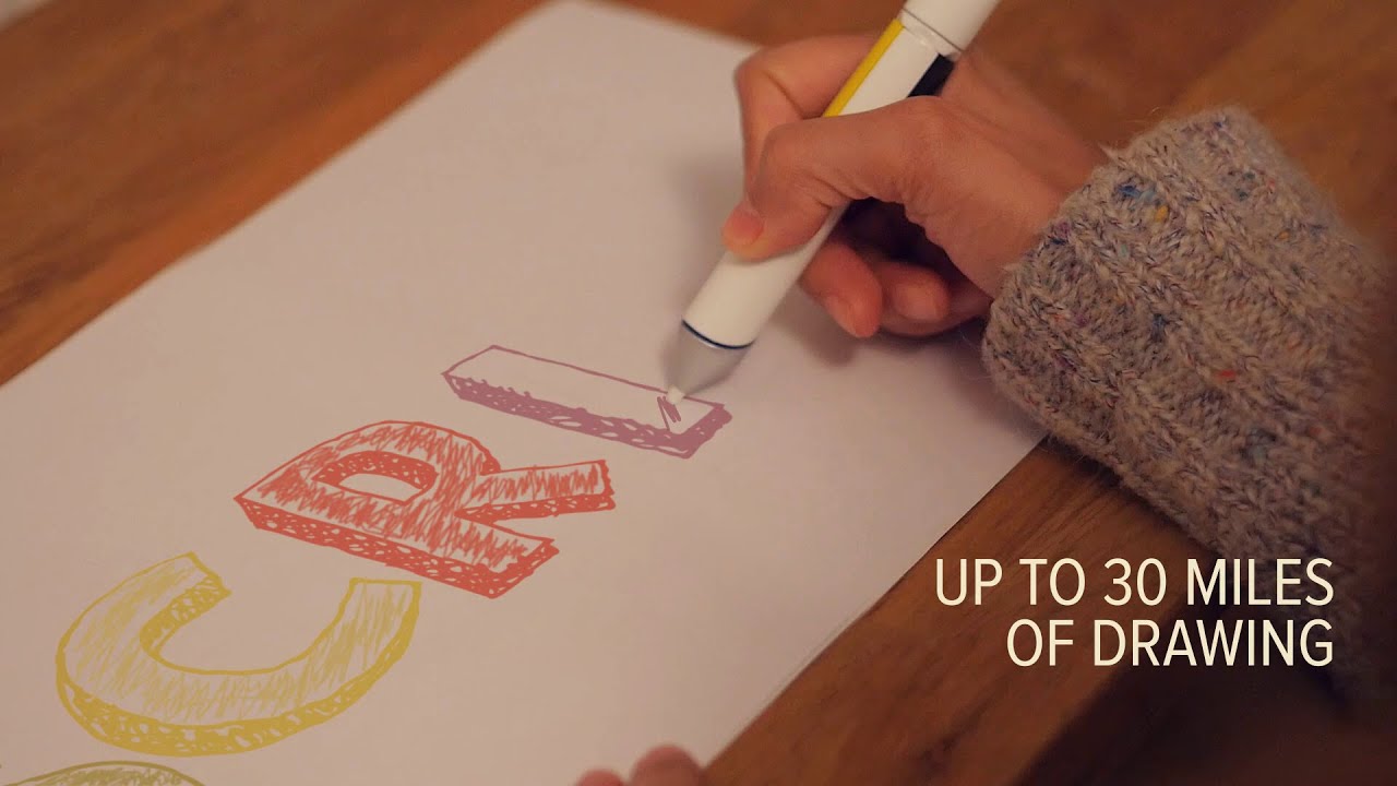 Scribble - A revolutionary pen that draws in any color