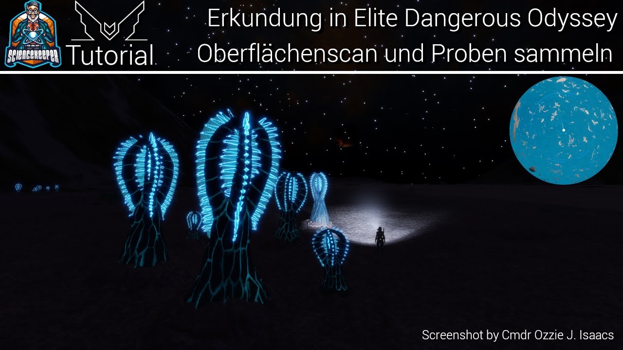 Elite Dangerous - E4.2: Oberflächenscanner und Proben sammeln in Odyssey