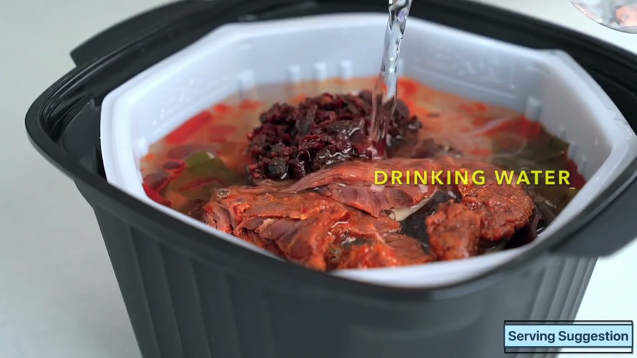 HAIDILAO Self-Heating Hot Pot Instruction - Spicy Beef Flavor
