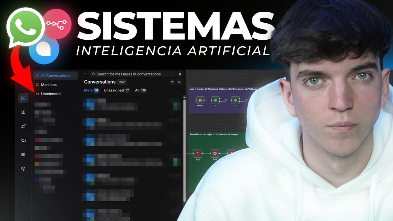 ¡El FIN de los Setters! La IA Definitiva Ha Llegado (WhatsApp, n8n, Chatwoot)