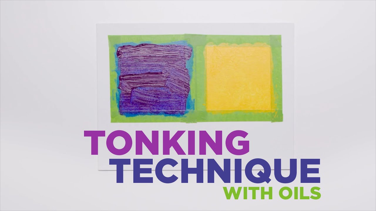 Tutorial : Tonking Technique with Oils