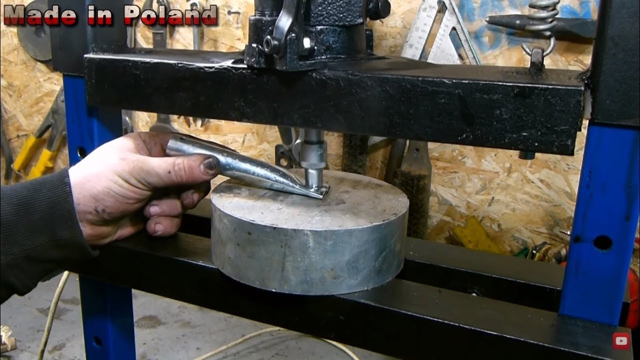 ELECTRIC Hydraulic Press DIY