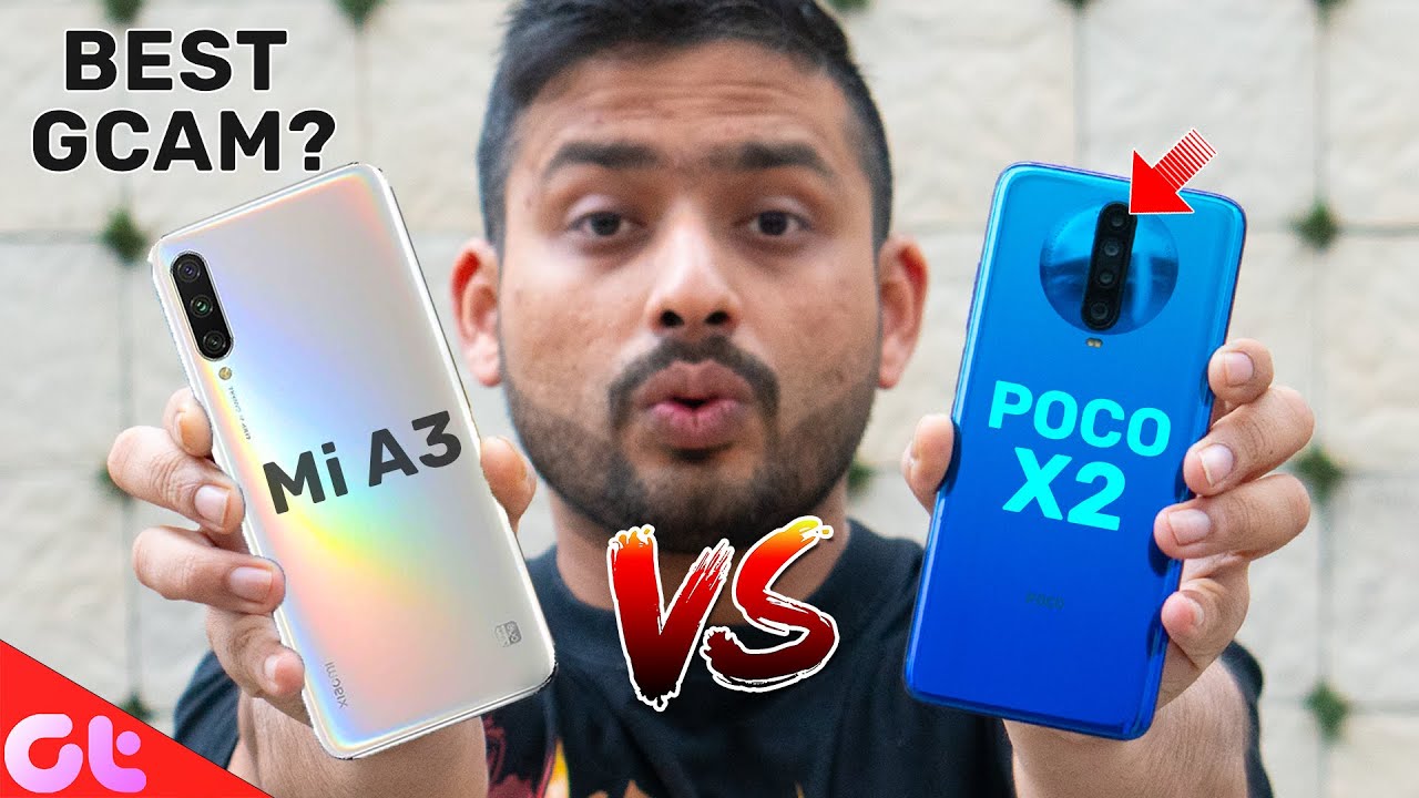 Xiaomi Mi A3 vs Poco X2 GCam Camera Comparison | Shocking Results | GT Hindi