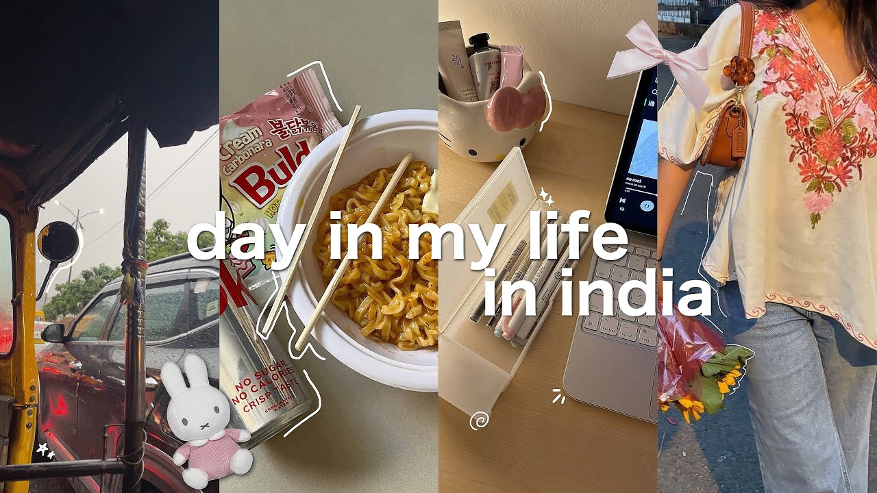 life in india 🍵 | day in my life | grocery shopping | ASMR vlog | aesthetic vlog indian
